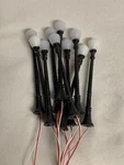 Led Street Lamp Post Light Accessory Set Lionel Mth Gauge Train City Building. Fixed Price $24.99.
