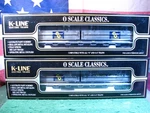 K-line K676-1251A, Has Both K676-1252 Scale C&o Coil Cars, Pack. Fixed Price $89.99.