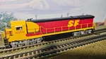 Broadway Limited Dcc W/ Sound Ho Santa Fe Sf #8079 Ge C30-7 Kodachrome. Fixed Price $169.95.