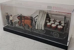 Preiser #30449 New 1/87 Horse Drawn Wagon With Vegetable Load & Figures. Fixed Price $55.99.
