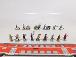 15X M Rklin H0 00 Cast Figures Workers Conductors Waiters Etc #EA984-0.5. Fixed Price $109.90.