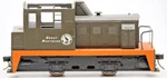 Great Northern Plymouth Industrial Switcher 2 Rail 7105 Atlas 1:48 Scale. Fixed Price $59.99.