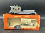Vintage Ho Lionel Scale Santa Fe Work Caboose Model Train #0819-225. Fixed Price $25.00.
