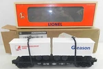 Lionel #6-52114 Ttos Nyc Flatcar Gleason & Sasib Railway Trailers Nib T688. Fixed Price $19.95.