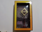 Rail King Mth Trains #69N Metal Warning Bell Maroon Item #30-1077 Boxed. Fixed Price $27.99.