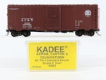Ho Scale Kadee 4002 Ac&y "the Road Of Service" 40' PS-1 Single Door Box Car #750. Fixed Price $32.95.