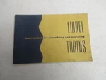 "lionel Trains Instructions For Assembling & Operating" Booklet From 1952.. Fixed Price $15.00.