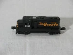 Vtg Mattel Scale Diesel Locomotive W/pop Out Engineer, Rio Grande 3980, 1983. Fixed Price $17.95.