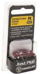 Scale Woodland Scenics JP5621 Just Plug Downtown Drive Coupe Lighted Vehicle. Fixed Price $25.49.