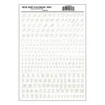 Woodland Scenics MG756 Script & Old English White. Fixed Price $10.69.