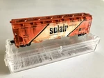 Micro-trains Sclair Nclx 3 Bay Covered Hopper (hand-weathered). Fixed Price $29.00.