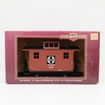 Bachmann Big Haulers Santa Fe Garden Train 4 Wheel Bobber Caboose 93102 W/ Box. Fixed Price $22.50.
