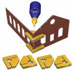 Bachmann 39009 (proses PR-SS-01) Magnetic Snap & Glue Set (4). Fixed Price $61.21.