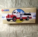 Corgi 98486 1/50 Scale Paxtonia Fire Co. Mack B Pumper Diecast Replica Truck. Fixed Price $29.00.