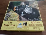 Suns Out 500 Piece Jigsaw Puzzle-the Silverton By Marc Desobeau-train/railroad. Fixed Price $29.99.