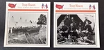 Troop Mascots Civil War Atlas Edition Collector Cards, 2 Different. Fixed Price $6.00.