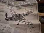 Guillow's 905 P-51D Mustang 17" Wood Model Kit Made In Usa. Fixed Price $12.60.