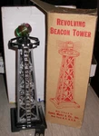 Vintage Marx Train Revolving Beacon Tower 027 Excellent Works W/ Box - Lockon. Fixed Price $24.99.