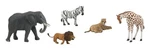Woodland Scenics SP4446 Scene-a-rama African Wildlife Figures (set Of 5). Fixed Price $10.23.