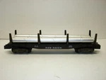 24540 American Flyer New Haven Flat Car W/ Original Pipes Lot QQ8-F54. Fixed Price $119.99.
