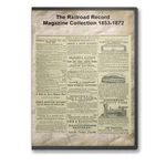 The Railroad Record Magazine Collection 1853-1872 Dvd A841. Fixed Price $14.95.