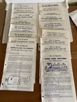 Lionel Postwar Instruction Sheets 15 Different. Fixed Price $29.95.