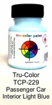 Tru-color TCP-229 Passenger Car Interior Light Blue 1 Oz Paint Bottle. Fixed Price $8.49.