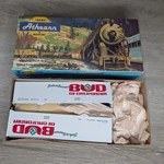 Athearn Ho Scale #5164 - 40' Van Trailers Box Of 2 Bud California New. Fixed Price $15.25.