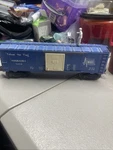 Lionel Postwar 3424 Wabash Operating Brakeman Box Car, Blt 8-56. Fixed Price $27.00.