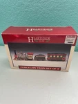 Lemax "train Set Of 3" Hearthside 1992 Christmas Porcelain Figurines. Fixed Price $10.00.