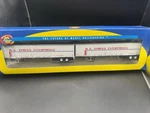 Athearn Ho Scale U.s. Xpress 53 Wabash Duraplate Trailers Pack #28410. Fixed Price $44.99.