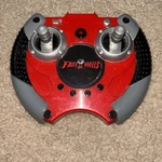 Jakks 2011 Rc Fast Wheels Remote Control Only Red/black/silver Has Power. Fixed Price $20.00.