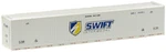 Atlas Scale 53' Corrugated Container 3-PK Swift (shield) #944813/944832/944845. Fixed Price $30.99.