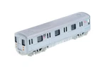 Metro Diecast Model Subway Train 7" 6.6 X 1.7 1.2 Inches, Silver. Fixed Price $22.99.