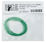 Nce 5240255 Ultraflex Wire 32 Gauge 10FT Green. Fixed Price $7.49.