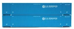 Jacksonville Terminal Jtc Ch Robinson Rbtu 53' Container 2-PACK 537102 Scale. Fixed Price $31.99.