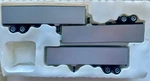 Ho 1:87 Con-cor 8100 40' Piggyback Dry Box Van Trailers (3 Pcs.) Undecorated. Fixed Price $22.49.