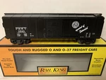 Mth Railking Pittsburgh West Virginia Box Car 30-7462 Gauge Train Freight P&wv. Fixed Price $79.99.