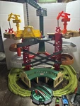 Motorized Set Thomas & Friends Cranes Super Tower Track Preschool. Fixed Price $175.00.