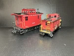 Bachmann ON30 Caboose Lot (2) D&rgw 0506 + C&nw C-398 Large Scale Narrow Gauge. Fixed Price $79.98.
