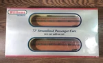 Williams By Bachmann 72 Milwaukee Road Passenger 2-CAR Add-on Set #43120. Fixed Price $115.00.