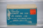 Peerless Industries #550 Automatic End Stop Time Delay Control. Fixed Price $59.99.