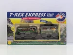 Lionel T-rex Express Train Pack Battery Powered Diecast Engine & Transport Car. Fixed Price $27.99.