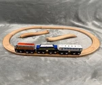 Maxim Enterprise Magnetic Wooden Set 3 12 Track Pieces. Fixed Price $20.00.
