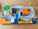 Vtg Tomica Tomy Hypercity Mega Station 70572: Motorized W/lights Sounds - Tested. Fixed Price $79.99.