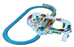 Takara Tomy Pla-rail Let's Play With Tomica! Railroad Crossing Set. Fixed Price $105.96.