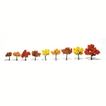 Woodland Scenics 1-1/4 To 3IN Built Realistic Trees Deciduous Fall Mix Pk TR1540. Fixed Price $20.98.