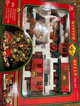 New 1999 Collector Vintage Winter Belle 181 Musical Light Locomotive Train Set. Fixed Price $65.00.
