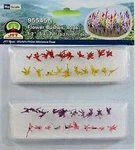 Jtt Ho Flower Bushes 1/2 To 3/4IN 1.3 1.9CM Tall (red, Pink, Yellow, Pu 95545. Fixed Price $14.98.