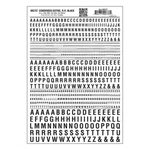 Woodland Scenics MG737 Model Graphics, Short Gothic Letters, Black. Fixed Price $7.99.